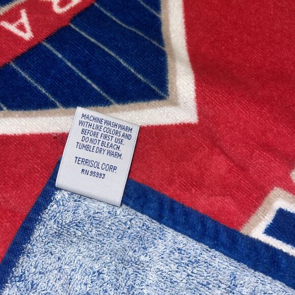 Texas Rangers MLB 28”x 56" Beach Bath Towel Wincraft Baseball World Series - Picture 5 of 5